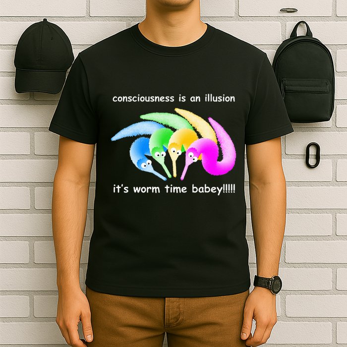 Death Is Inevitable Magic Worm On A String T-Shirt