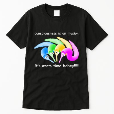 Death Is Inevitable Magic Worm On A String Tall T-Shirt