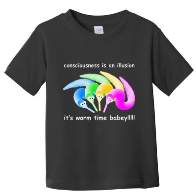 Death Is Inevitable Magic Worm On A String Toddler T-Shirt