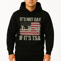 Distressed It Is Not Gay If ItS Tsa Funny Security Hoodie