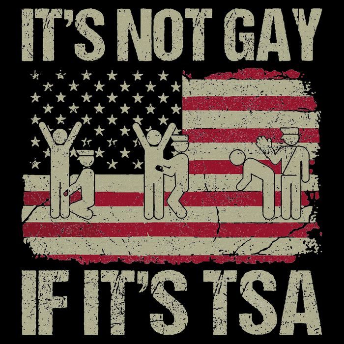 Distressed It Is Not Gay If ItS Tsa Funny Security 16 in Basic Backpack