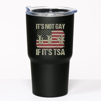 Distressed It Is Not Gay If ItS Tsa Funny Security Tumbler