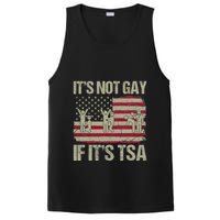 Distressed It Is Not Gay If ItS Tsa Funny Security PosiCharge Competitor Tank