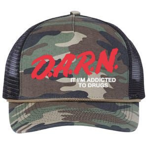 Darn It Im Addicted To Drugs Retro Rope Trucker Hat Cap