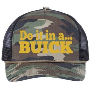 Do It In A Buick Retro Rope Trucker Hat Cap