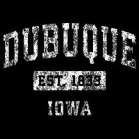 Dubuque Iowa Ia Vintage Established Sports Design Toddler Hoodie