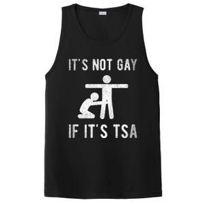 Distressed It Is Not Gay If ItS Tsa Outfit Funny Security PosiCharge Competitor Tank