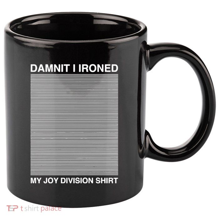 Damnit I Ironed My Division 11oz C Handle Ceramic Mug