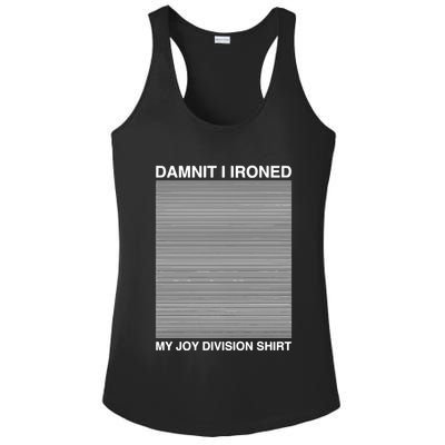 Damnit I Ironed My Division Ladies PosiCharge Competitor Racerback Tank