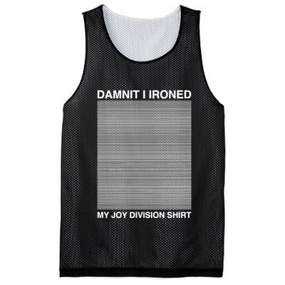 Damnit I Ironed My Division Mesh Reversible Basketball Jersey Tank