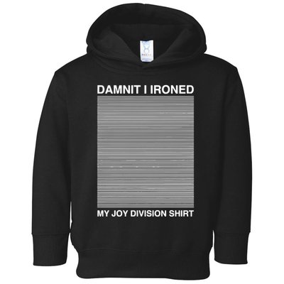 Damnit I Ironed My Division Toddler Hoodie
