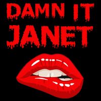 Damn It Janet With Bitting Red Lips Of Pleasure Button