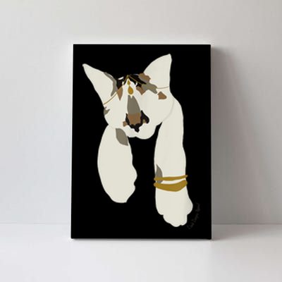 Desi Indian Kitten Cat Pet Graphic Canvas