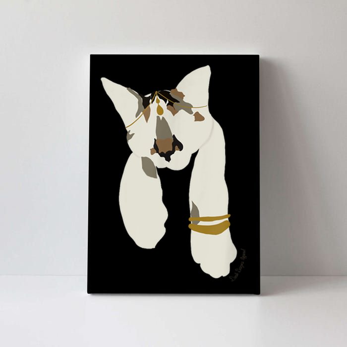 Desi Indian Kitten Cat Pet Graphic Canvas