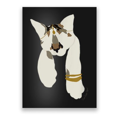 Desi Indian Kitten Cat Pet Graphic Poster