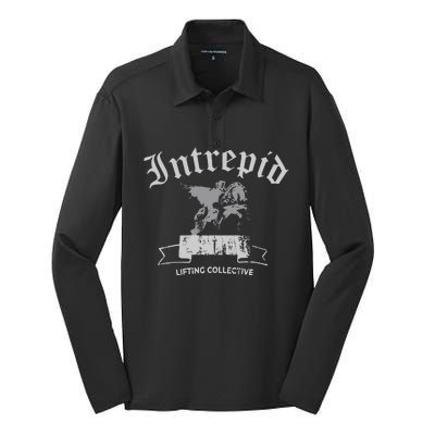 Dexerto Intrepid Lifting Collective Silk Touch Performance Long Sleeve Polo