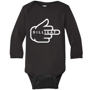 Do I Look Like I Give AF Middle Finger Funny Adult Baby Long Sleeve Bodysuit