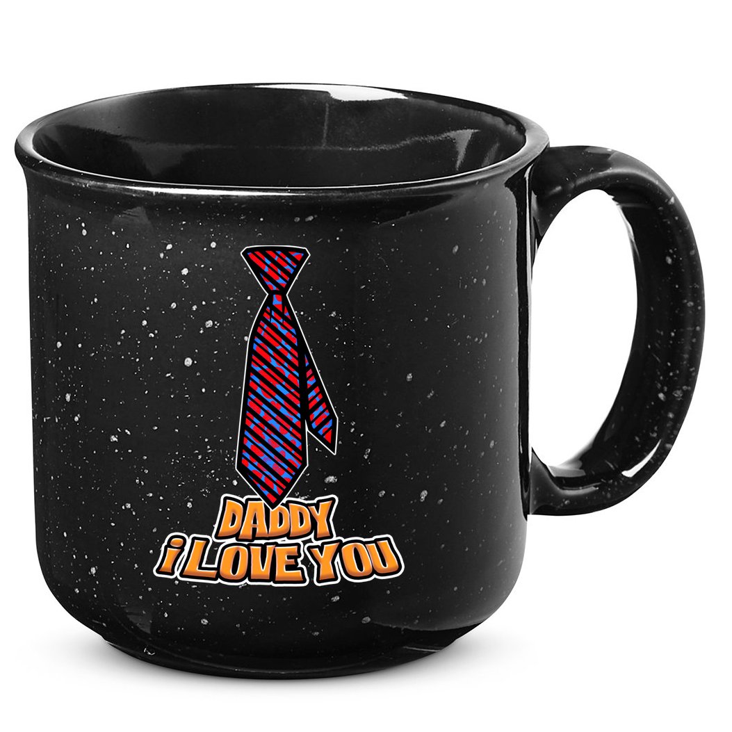 Daddy I Love You Fathers Day I Love My Dad Cute Gift 15oz Campfire Ceramic Mug