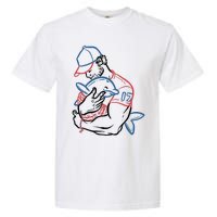 Dolphin I Love You Dad Garment-Dyed Heavyweight T-Shirt