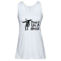 Drop It Like A Scot Funny Scottish Dance Funny Meme Ladies Essential Flowy Tank