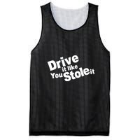 Drive It Like You Stole It Mesh Reversible Basketball Jersey Tank