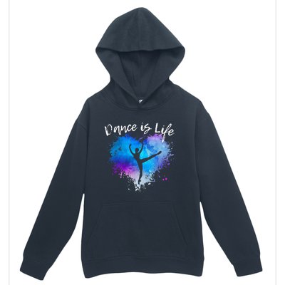 DANCE IS LIFE Ballet Dancing Ballerina N Tween Girl Mom Urban Pullover Hoodie