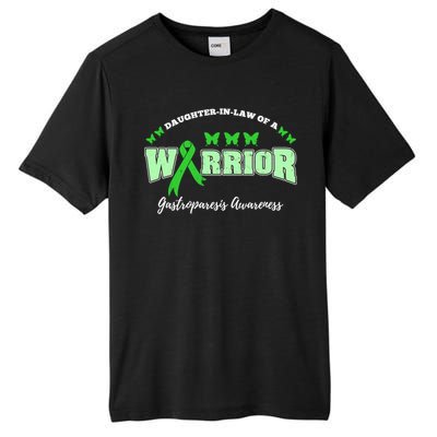 Daughter In Law Of A Warrior Gastroparesis Awareness Gift Tall Fusion ChromaSoft Performance T-Shirt