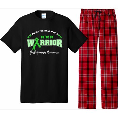 Daughter In Law Of A Warrior Gastroparesis Awareness Gift Pajama Set