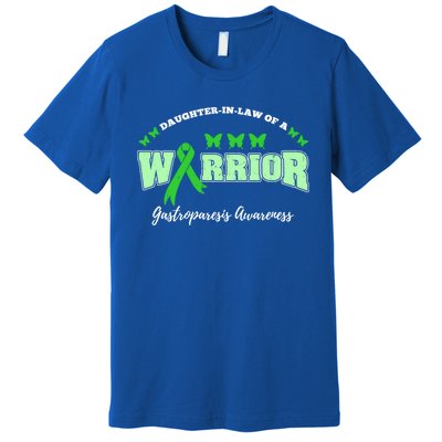 Daughter In Law Of A Warrior Gastroparesis Awareness Gift Premium T-Shirt