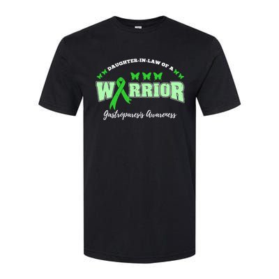 Daughter In Law Of A Warrior Gastroparesis Awareness Gift Softstyle CVC T-Shirt