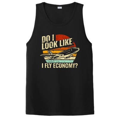 Do I Look Like I Fly Economy Design Travel Traveling Funny PosiCharge Competitor Tank