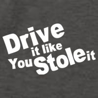 Drive It Like You Stole It Car Lover Vector Backpack