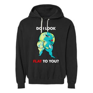 Do I Look Flat To You Anti Flat Thick Earth Garment-Dyed Fleece Hoodie