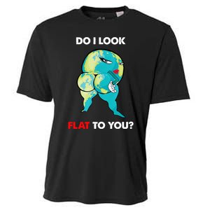 Do I Look Flat To You Anti Flat Thick Earth Cooling Performance Crew T-Shirt