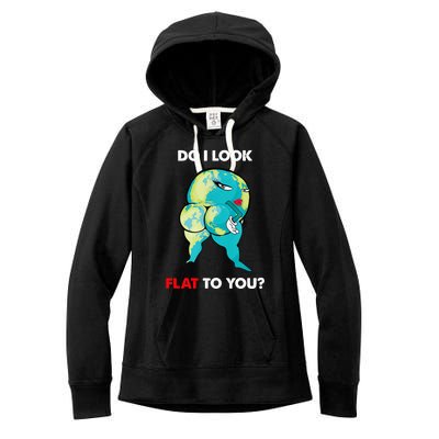 Do I Look Flat To You Anti Flat Thick Earth Women's Fleece Hoodie