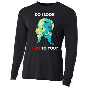 Do I Look Flat To You Anti Flat Thick Earth Cooling Performance Long Sleeve Crew