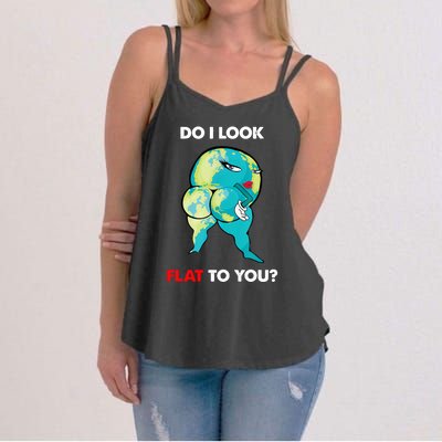 Do I Look Flat To You Anti Flat Thick Earth Women's Strappy Tank