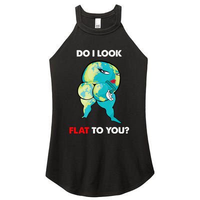 Do I Look Flat To You Anti Flat Thick Earth Women's Perfect Tri Rocker Tank