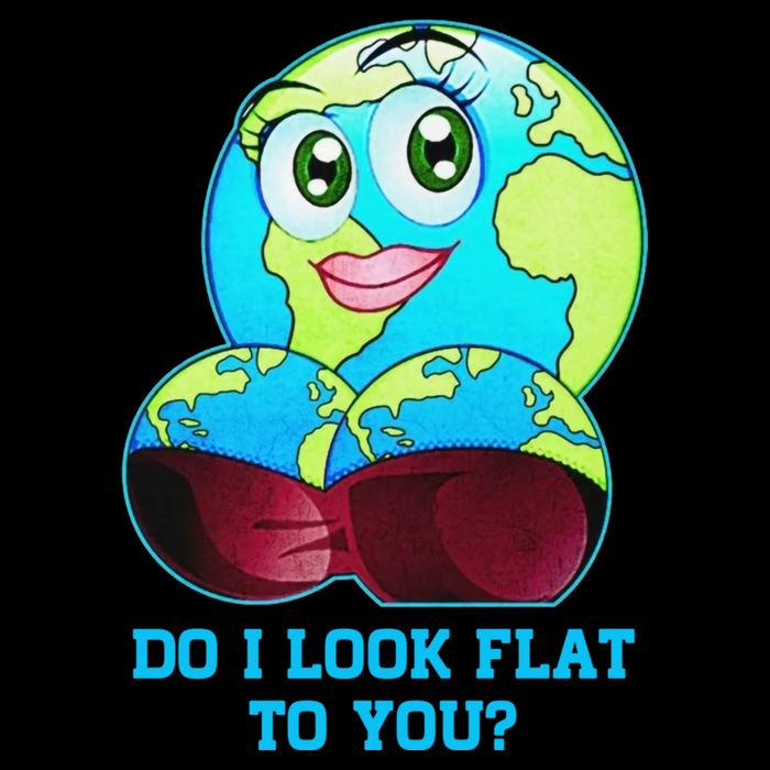 Do I Look Flat To You Funny Anti Flat Earth Cooling Performance Crew T-Shirt