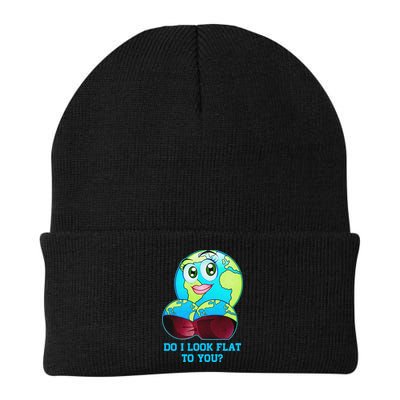 Do I Look Flat To You Funny Anti Flat Earth Beanie