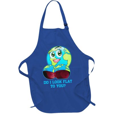 Do I Look Flat To You Funny Anti Flat Earth Apron