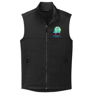 Do I Look Flat To You Funny Anti Flat Earth Collective Smooth Fleece Vest