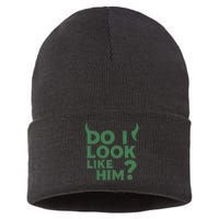 Do I Look Like Him? Sustainable Knit Beanie