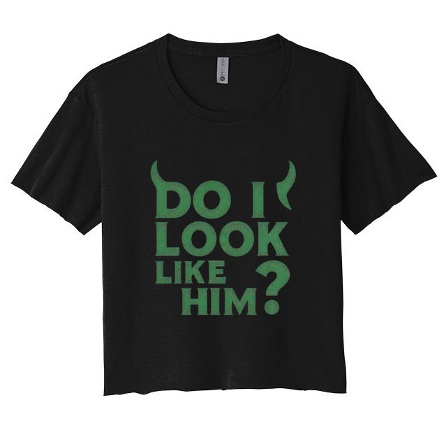 Do I Look Like Him? Crop Top