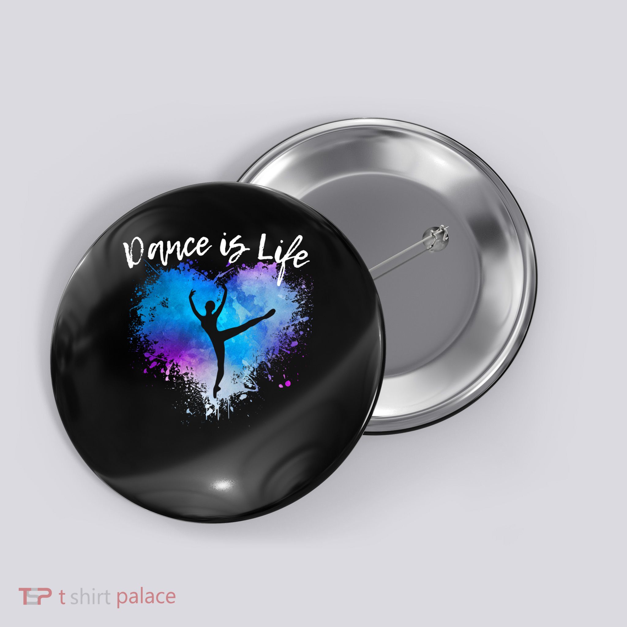 Dance Is Life Ballet Dancing Ballerina N Tween Mom Meaningful Gift Button