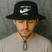 Do It Later Funny Sleepy Sloth For Lazy Sloth Lover Legacy Cool Fit Booney Bucket Hat