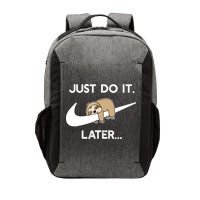 Do It Later Funny Sleepy Sloth For Lazy Sloth Lover Vector Backpack