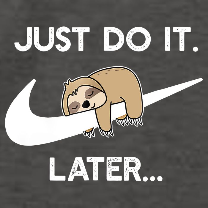 Do It Later Funny Sleepy Sloth For Lazy Sloth Lover Vector Backpack