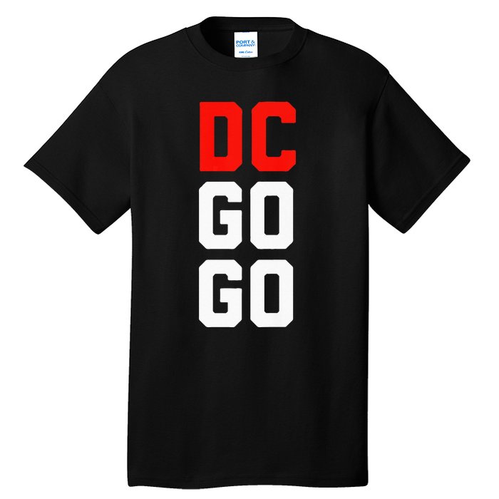 DC I Love Go Go Music Gift For Kids And Adults Tall T-Shirt