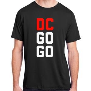 DC I Love Go Go Music Gift For Kids And Adults Adult ChromaSoft Performance T-Shirt